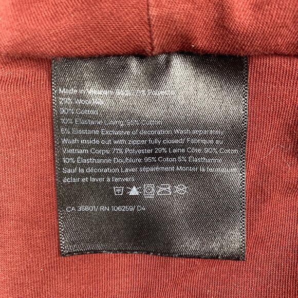 Lululemon Womens M L Scuba Oversized Sherpa 1/2 Zip Hoodie in Savannah - Picture 11 of 11